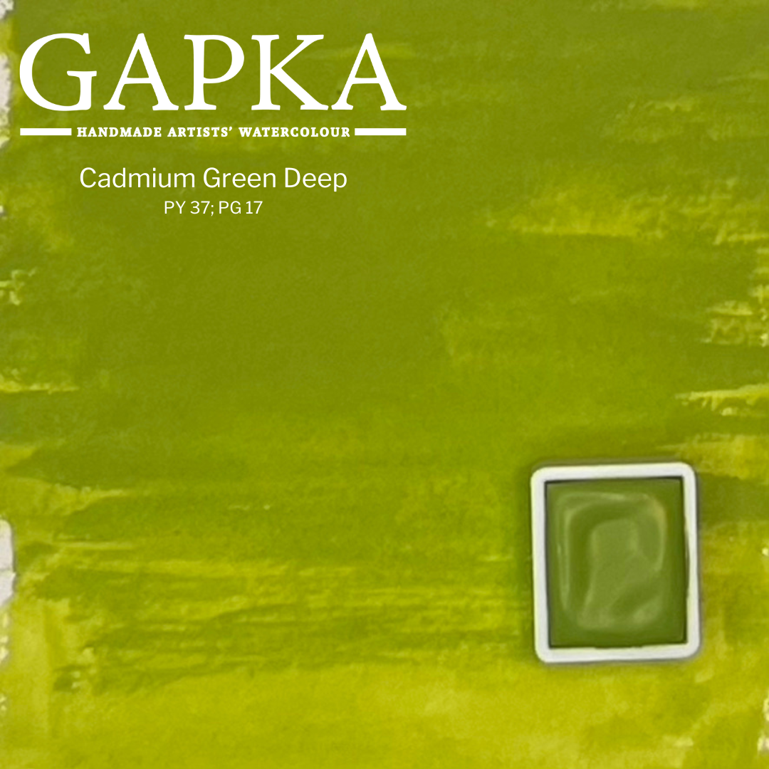 Cadmium Green Deep Watercolor