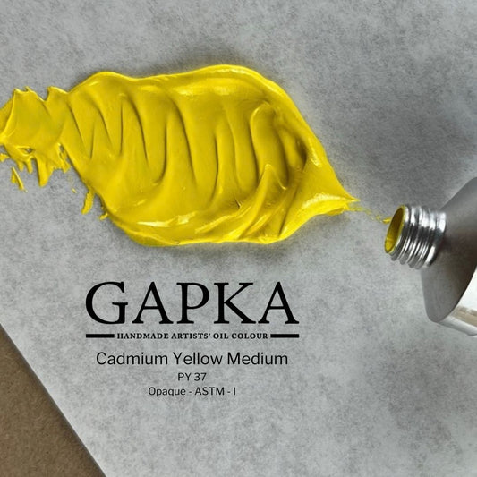 Cadmium Yellow Medium Oil Paint