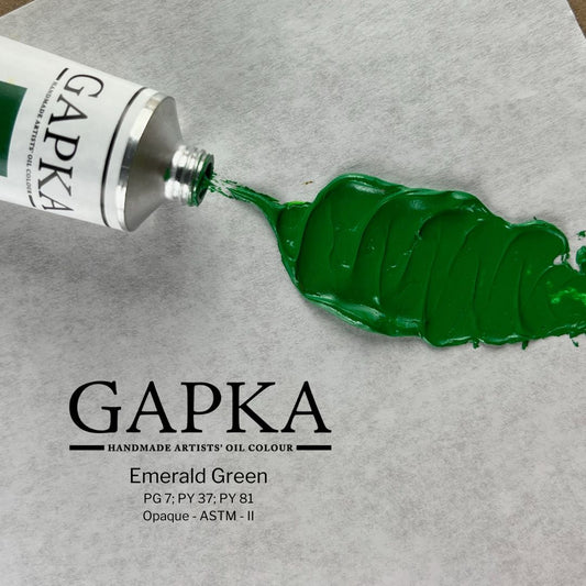 Emerald Green Oil Paint