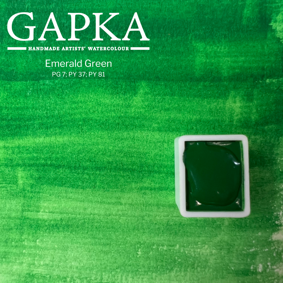 Emerald Green Watercolor