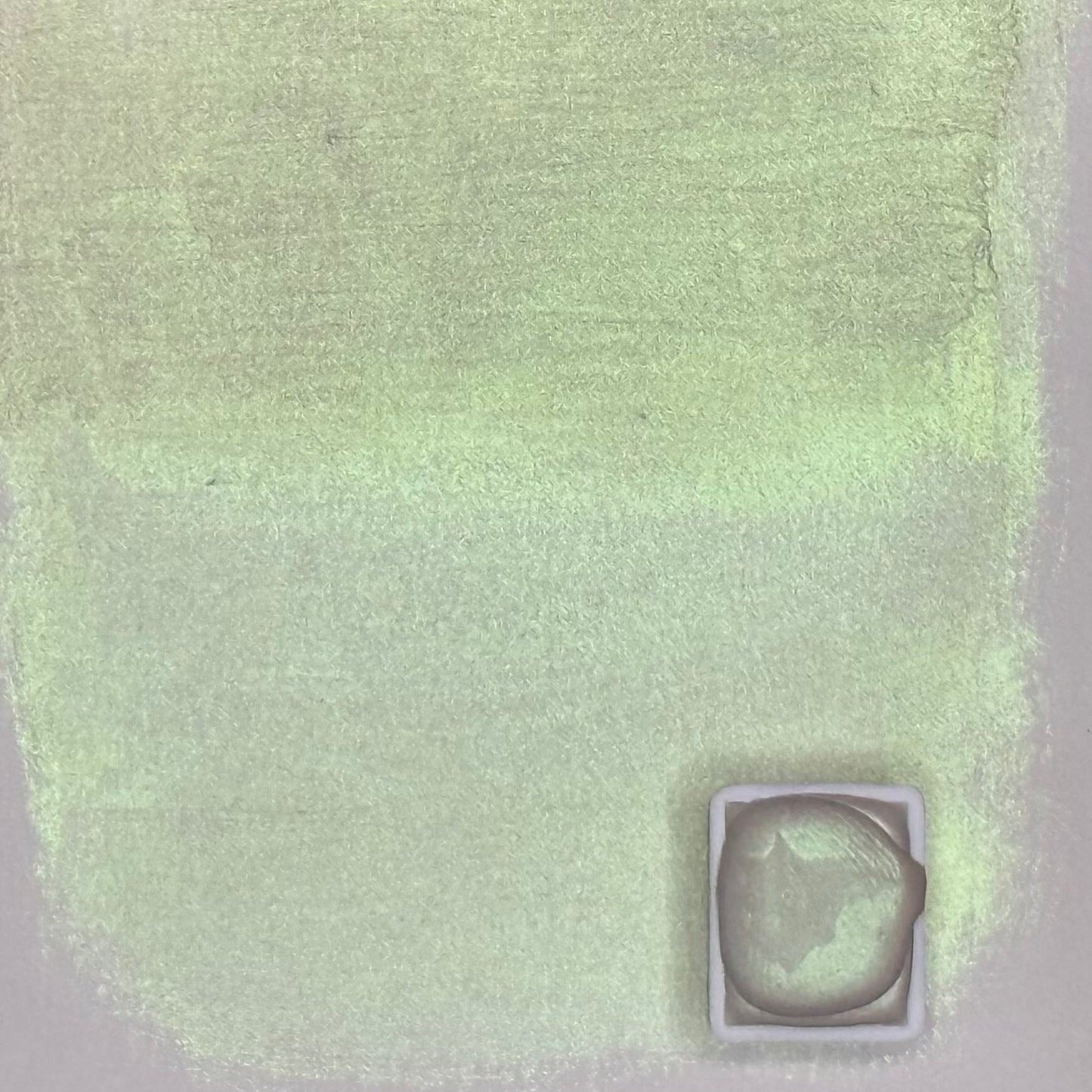 Pearl Green Light Watercolor
