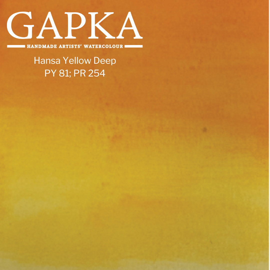Hansa Yellow Deep Watercolor