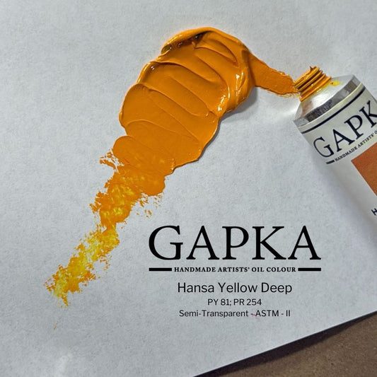 Hansa Yellow Deep Oil Paint