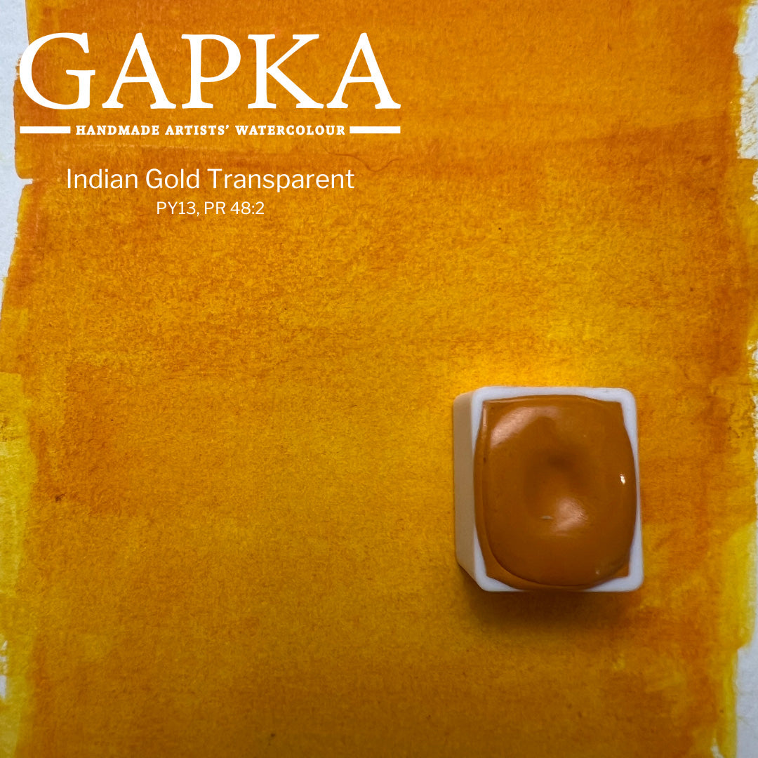 Indian Gold Transparent Watercolor