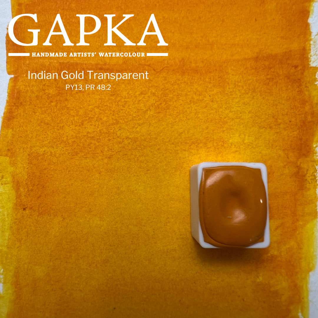 Indian Gold Transparent Watercolor