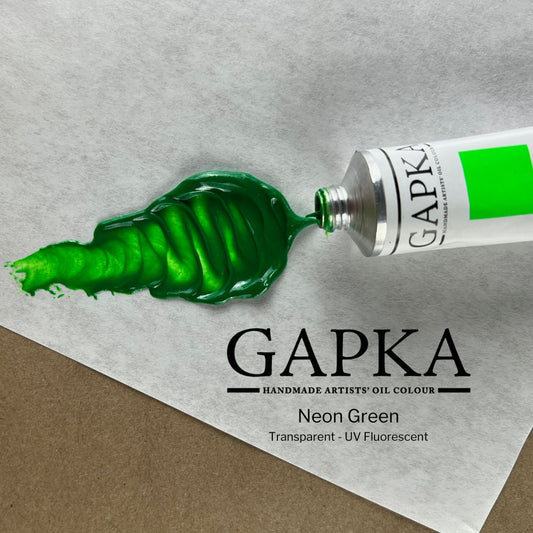 Neon Green Oil Paint
