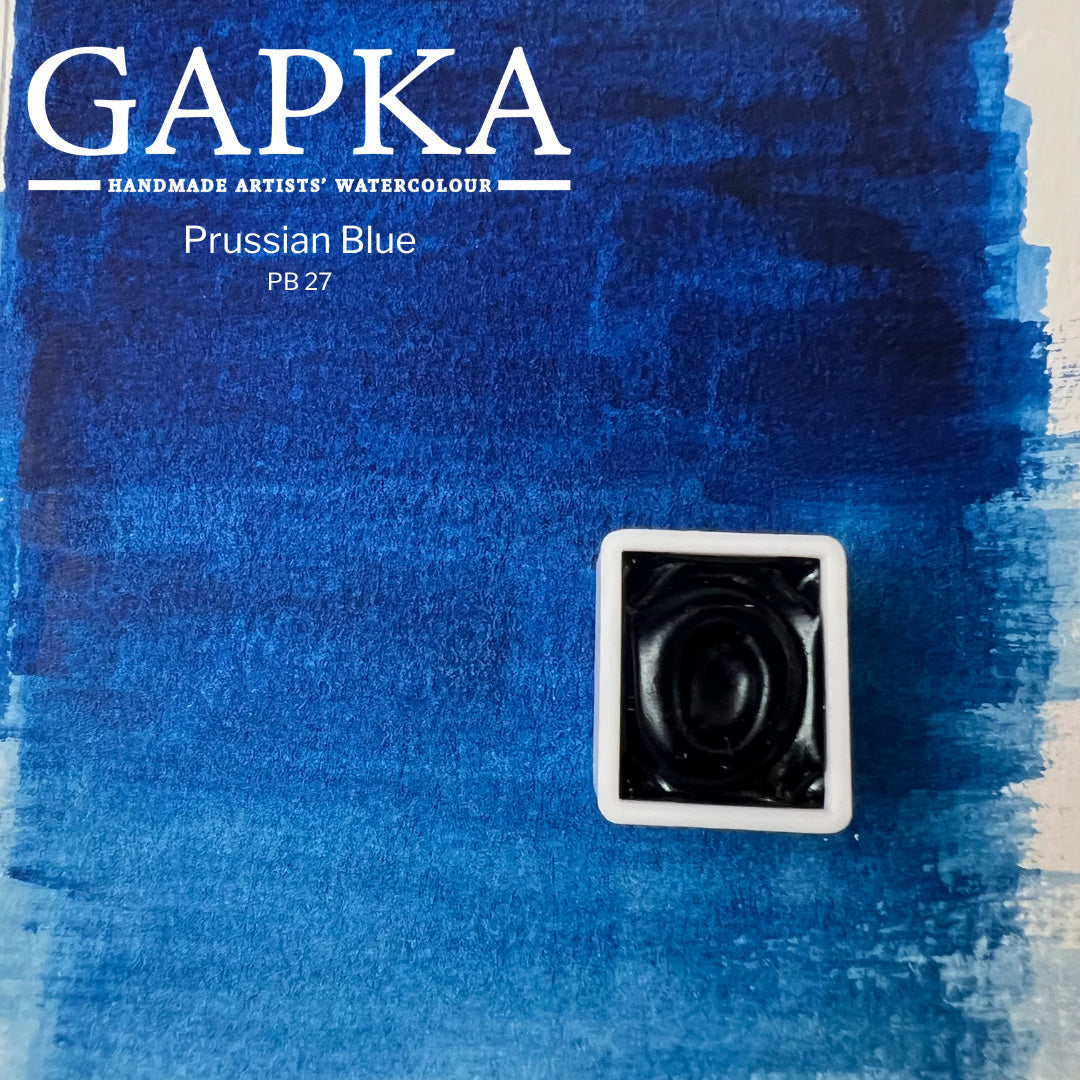 Prussian Blue Watercolor