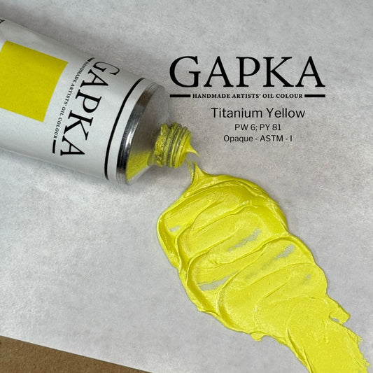 Titanium Yellow Oil Paint