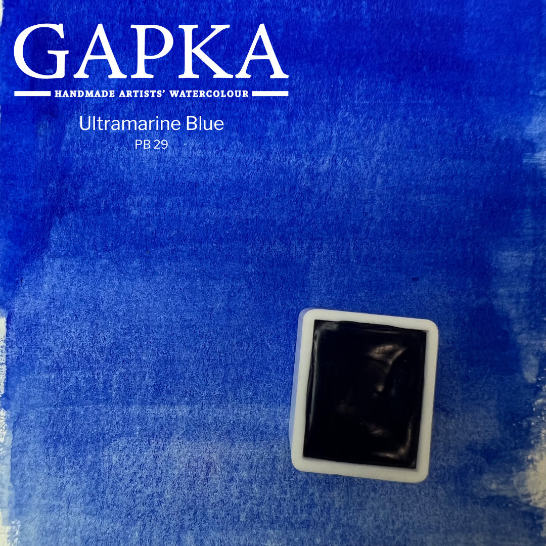 Ultramarine Blue Watercolor