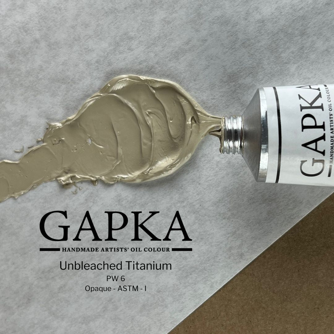 Unbleached Titanium Oil Paint