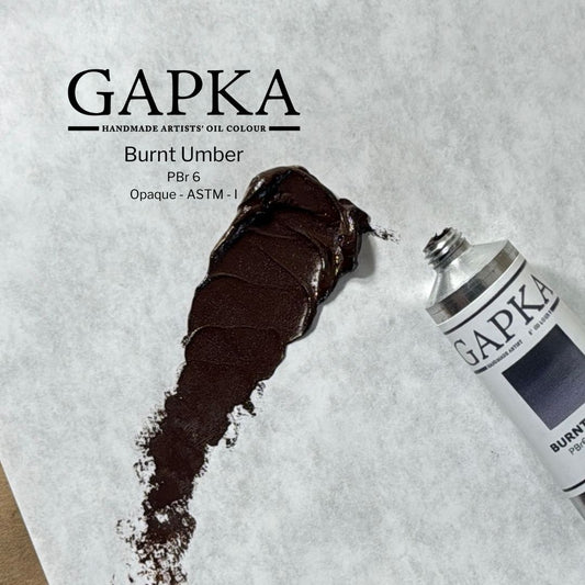 Burnt Umber Oil Paint