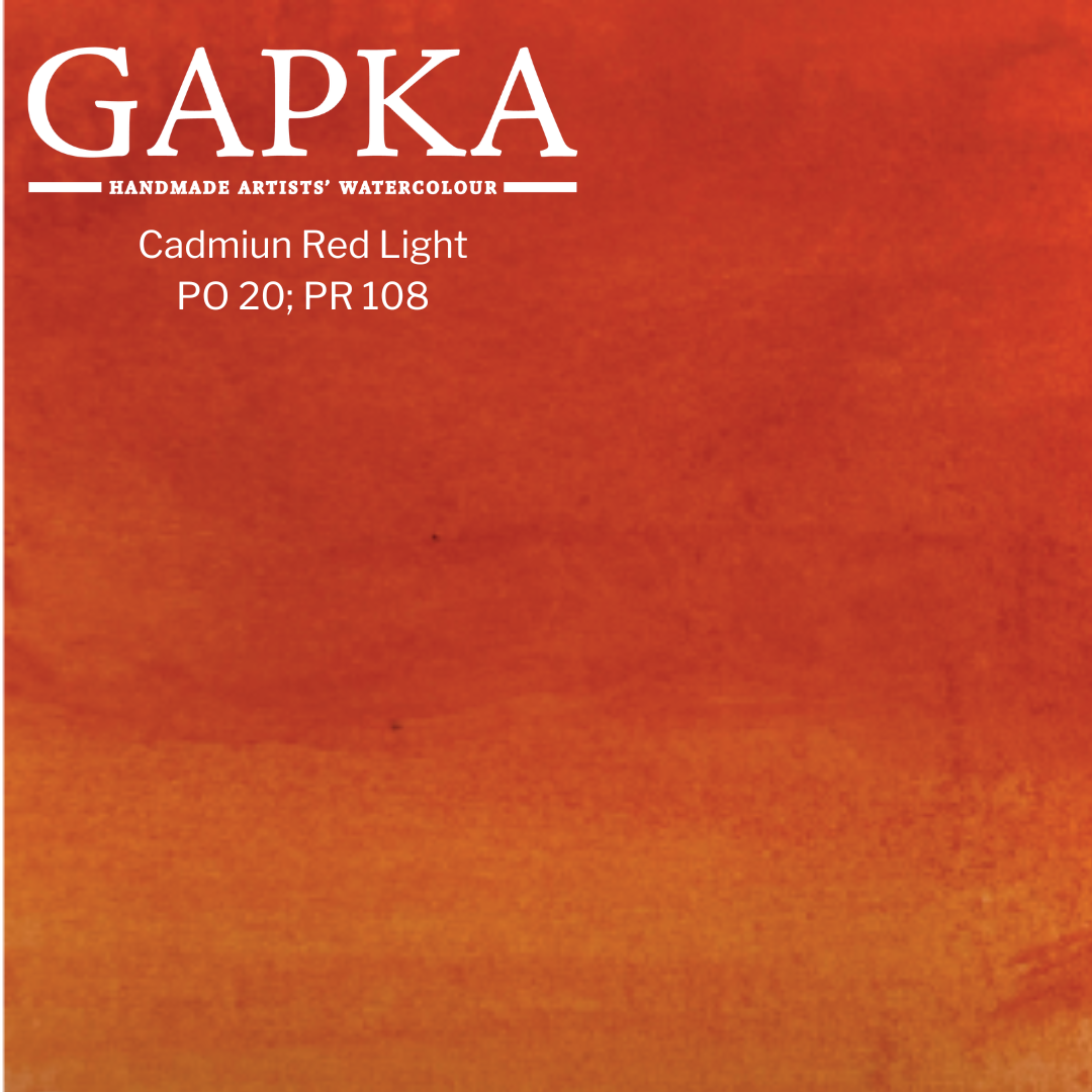 Cadmium Red Light Watercolor