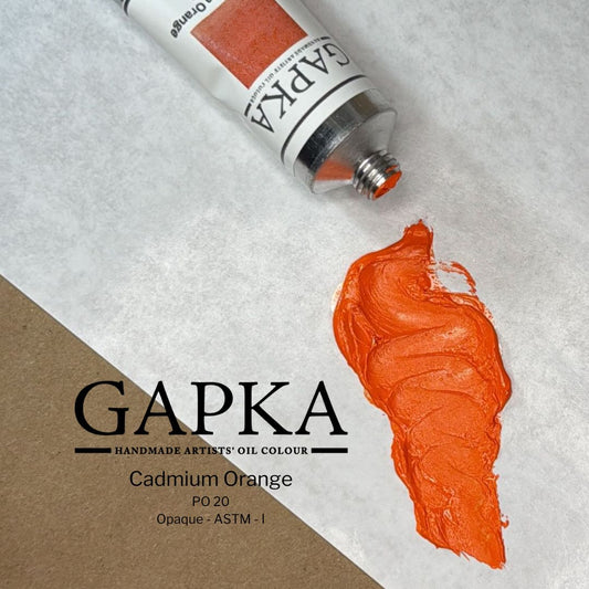 Cadmium Orange Oil Paint
