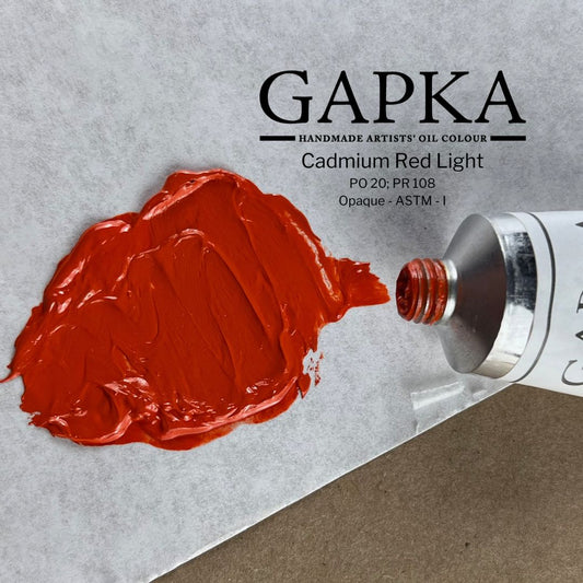 Cadmium Red Light Oil Paint