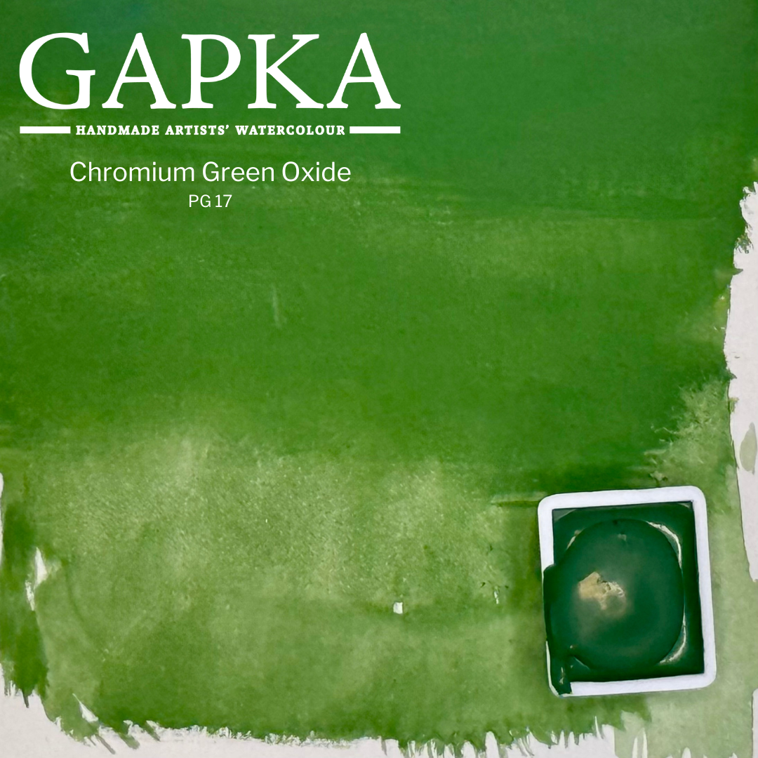 Chromium Green Oxide Watercolor