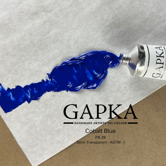Cobalt Blue Oil Paint