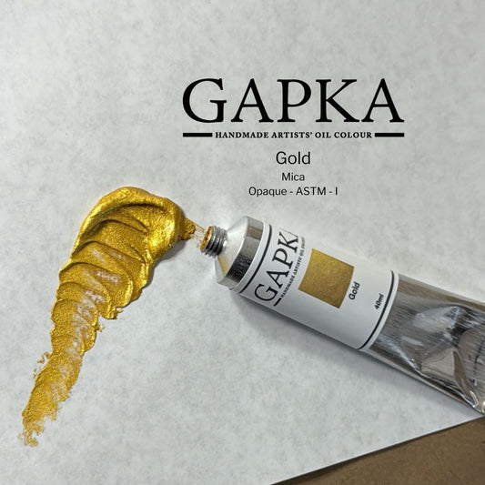 Gold Oil Paint