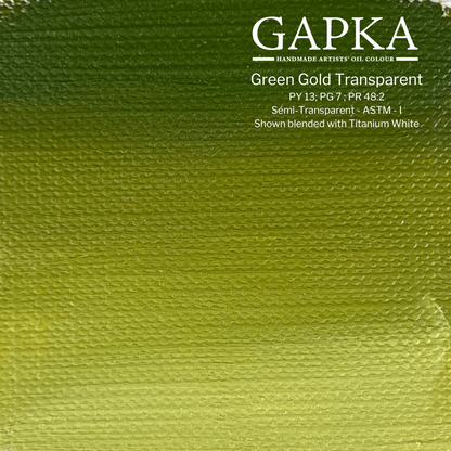 Green Gold Transparent