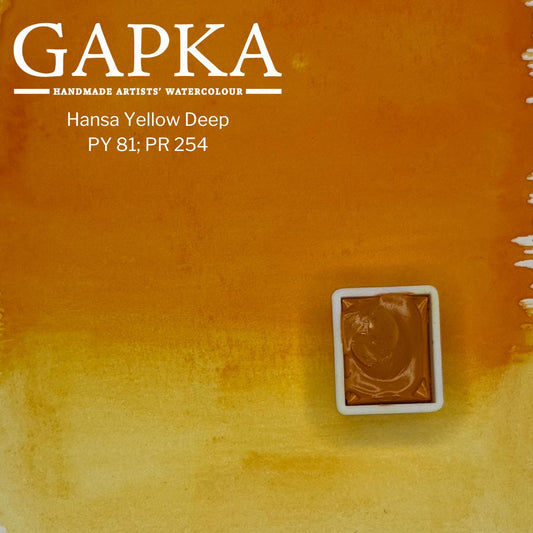 Hansa Yellow Deep Watercolor