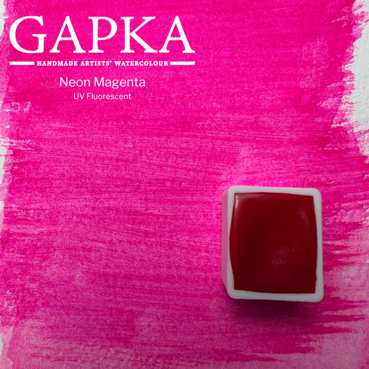 Neon Magenta Watercolor