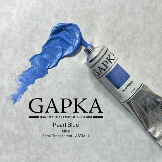 Pearl Blue Oil Paint