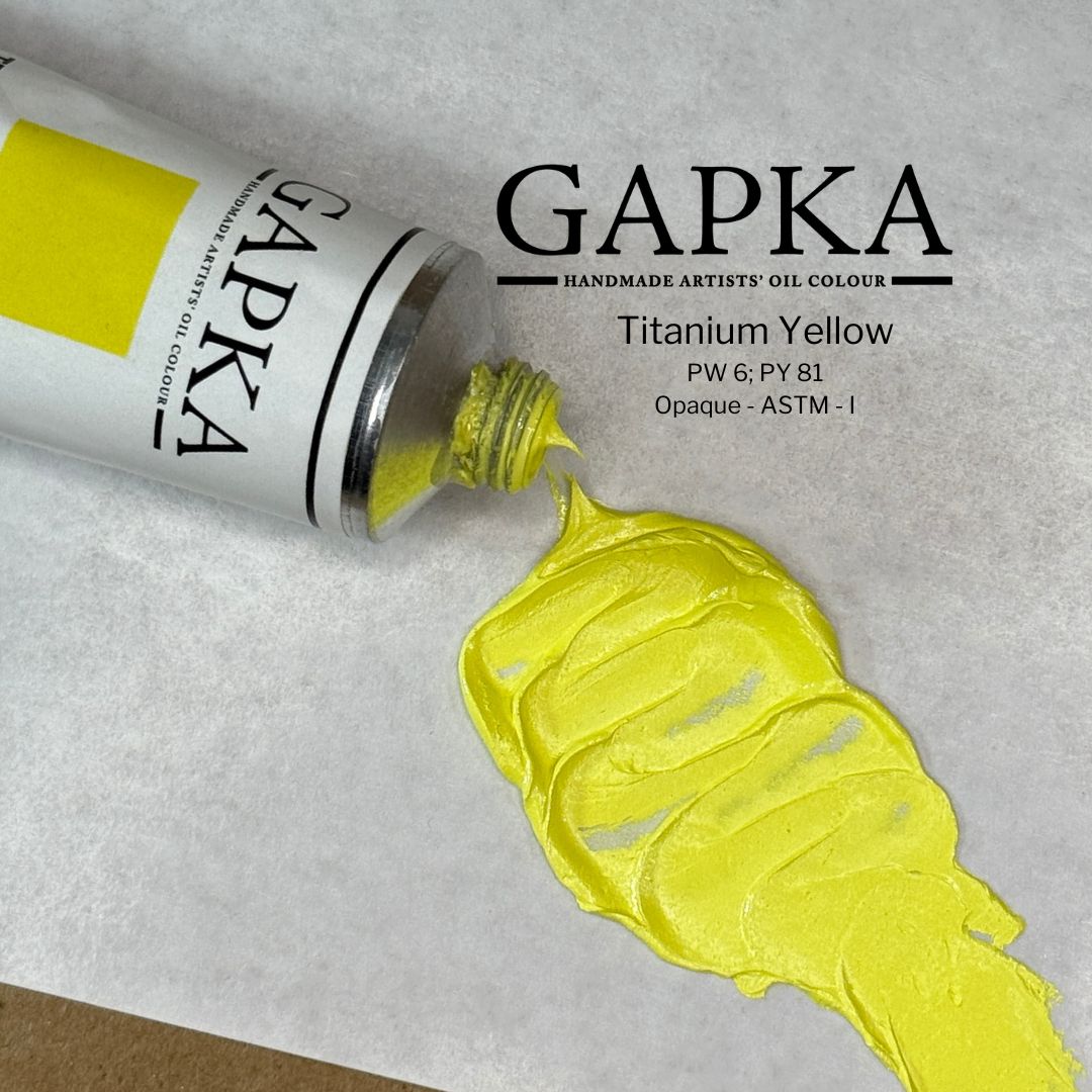 Titanium Yellow Oil Paint
