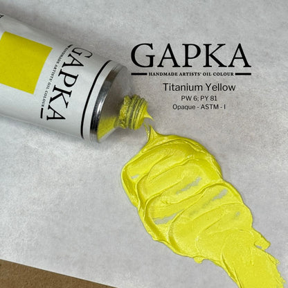 Titanium Yellow Oil Paint