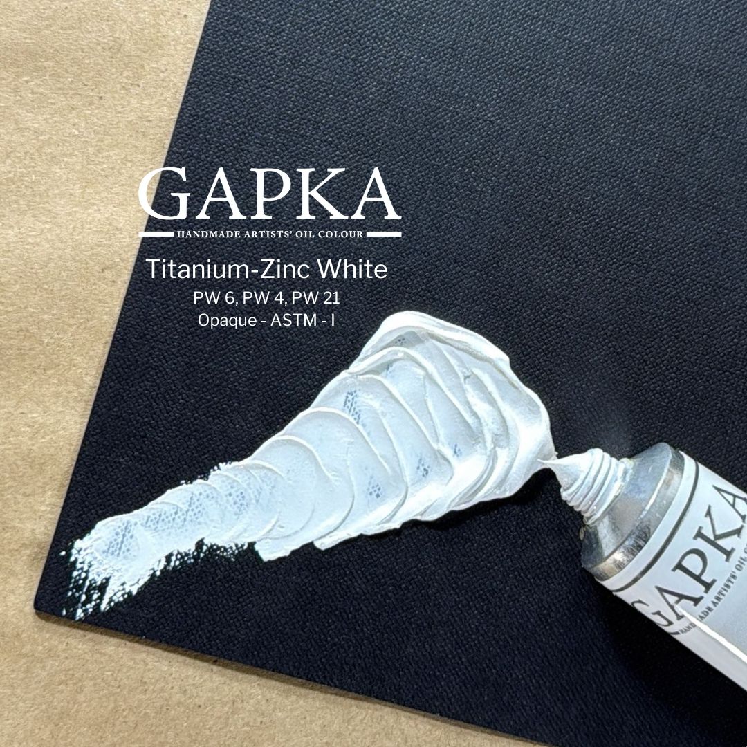 Titanium-Zinc White Oil Paint