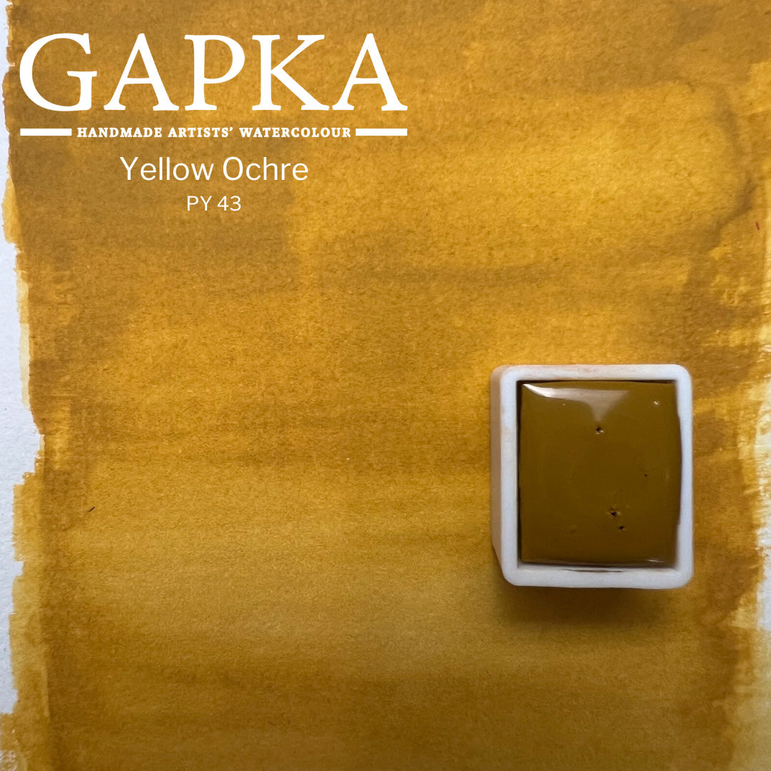 Yellow Ochre Watercolor