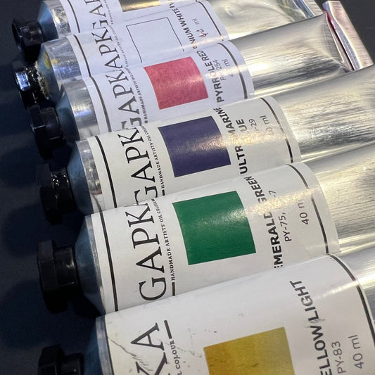 Basic Colors Oil Paint Set
